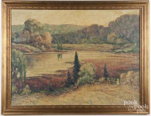 de MAINE Harry 1880-1952,landscape,Pook & Pook US 2018-03-26