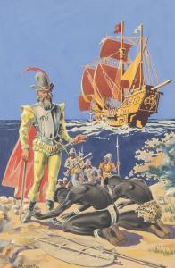 De Man René 1900,Vasco de Gama 1469-1524,1939,Dogny Auction CH 2016-03-15