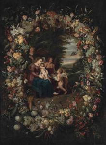 de MARLIER Philips,The Virgin and Child attended by angels, surrounde,Christie's 2016-11-02