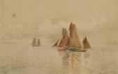 de MARTINO Eduardo Federico 1838-1912,French fishing boats,Finarte IT 2010-04-17