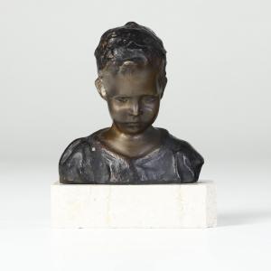 de MARTINO Giovanni 1870-1935,Busto di bambino,Cambi IT 2024-03-29