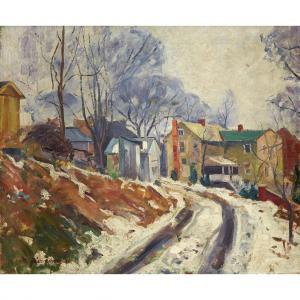 de MARTINO Giovanni 1908-1998,THE SNOW PATH,1931,Freeman US 2019-07-17