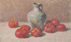 DE MEYER E.J,Still life with jug and tomatoes,1943,Bernaerts BE 2009-12-14