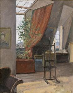de MEYER Jacob 1798-1884,Blick in das Atelier des Künstlers,Galerie Bassenge DE 2017-05-26