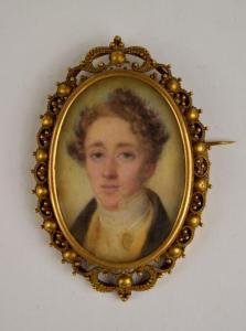 DE MIRBEL Aimee Zoe Lizinka 1796-1849,Portrait d'homme,Beaussant-Lefèvre FR 2022-07-23