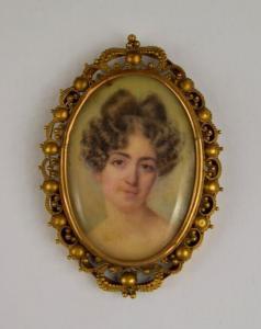 DE MIRBEL Aimee Zoe Lizinka 1796-1849,Portrait de femme,Beaussant-Lefèvre FR 2022-07-23