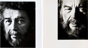 DE MONES Bruno,2 portraits d'Alain Robbe-Gri,1985,Artcurial | Briest - Poulain - F. Tajan 2011-11-14