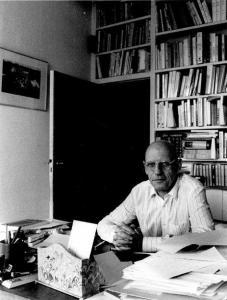 DE MONES Bruno,Michel Foucault à son domicile,1984,Yann Le Mouel FR 2020-09-24