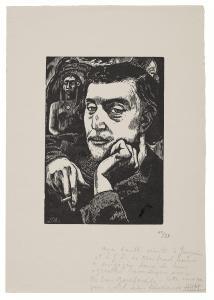 de MONFREID Georges Daniel 1856-1929,Portrait de Gauguin,1924,Christie's GB 2023-10-25