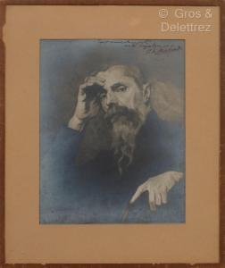 de MONFREID Georges Daniel,un autoportrait dédicacé à Victor Segalen,Gros-Delettrez 2024-01-31