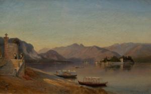 de MONTALANT Julius O. 1823,Lake Garda,1873,Simon Chorley Art & Antiques GB 2021-11-23