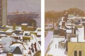 DE MONTEBELLO Marc 1966,SNOWSTORM, HUDSON RIVER AND SNOWSTORM, WEST 107TH ,2005,Sotheby's 2015-10-19