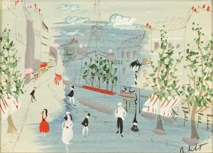 de MONTFORT Charles 1910,Paris Street Scene,Susanin's US 2016-01-16