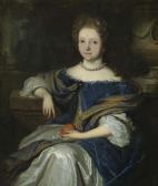 DE MOOR Carel 1656-1738,Portrait einer Dame mit Orange.,1690,Galerie Koller CH 2006-06-19