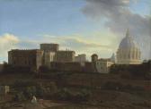 de MOUCHERON Isaac 1667-1744,A view of the Vatican, Rome,Christie's GB 2012-07-04