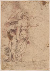 DE MOYA PEDRO 1610-1674,An angel shows a child the way,Galerie Koller CH 2022-09-23