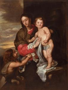 DE MOYA PEDRO 1610-1674,Madonna con il Bambino e san Giovannino,San Marco IT 2006-10-15