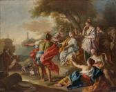 DE MURA Francesco 1696-1782,Enée quittant Didon,Artcurial | Briest - Poulain - F. Tajan 2013-04-10