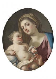 DE MURA Francesco 1696-1782,Vierge à l\’Enfant,Damien Leclere FR 2018-03-23