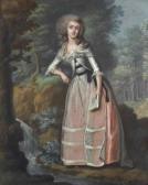 DE MURAT Béatrix 1780-1766,Portrait of Mme. Jacques-Christophe Scherer,Christie's GB 2014-10-01