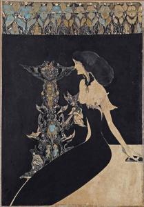 de NÉRÉE TOT BABBERICH Christophe Karel H 1880-1909,A seated elegant lady,Christie's GB 2015-06-23
