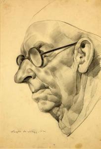 de NAGY Laszlo 1906-1944,Portrait,1939,Provincetown Art Association US 2009-06-13