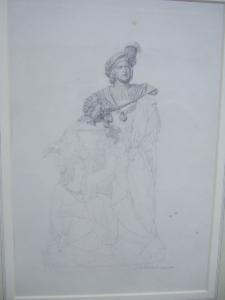 DE NAPOLI Michele 1808-1892,Figure study,1880,Bellmans Fine Art Auctioneers GB 2011-05-18