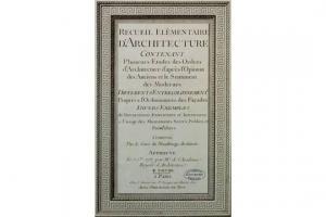 de NEUFFORGE Jean François 1714-1791,'Recueil Elèmentaire D'Architecture',Rosebery's GB 2015-03-24