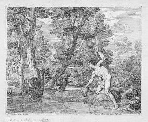 De NEVE Franz 1606-1681,Landschaft mit Narziss,Galerie Bassenge DE 2015-11-26