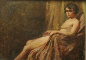 DE NICOLA F 1882-1961,Nudo di donna,Dams Casa d'Aste IT 2013-06-05
