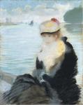 DE NITTIS Giuseppe 1846-1884,Ritratto di Sarah Bernhardt,Christie's GB 2005-06-09