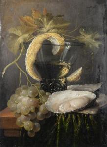 de PAEP Thomas 1628-1670,Flemish A still life of oysters, lemon peel, grape,Tennant's GB 2019-03-23