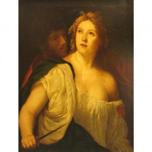 De PALMA IL VECCHIO Jacopo Negreto 1480-1528,Tarquin and Lucretia,William Doyle US 2014-02-19