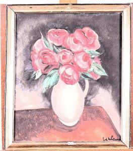 de PAUW Jef 1888-1930,Vase de roses,VanDerKindere BE 2023-09-05