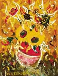de PERCEVAL John Burgh 1923-2000,Sunflowers,Menzies Art Brands AU 2024-03-27