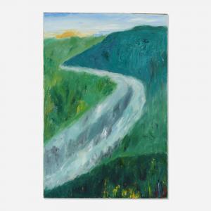 DE PINNA Vivian 1883-1978,Meandering River Landscape,Toomey & Co. Auctioneers US 2023-07-26