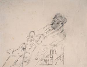 de PISIS Filippo 1896-1956,Ritratto di uomo seduto,Galleria Pananti Casa d'Aste IT 2024-04-19