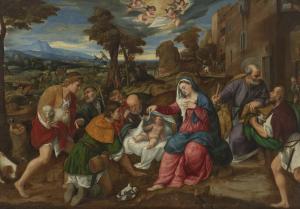 de'Pitati Bonifacio 1487-1553,The Adoration of the Shepherds,Christie's GB 2024-01-31