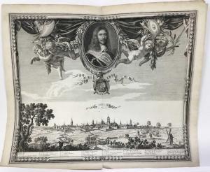 DE PONTAULT DE BEAULIEU Sebastien 1612-1674,plan of Ypres,17th century,Reeman Dansie GB 2021-11-21