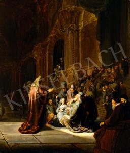de POORTER Willem 1608-1660,Presentation of the Child Jesus in the Temple,Kieselbach HU 2022-12-20