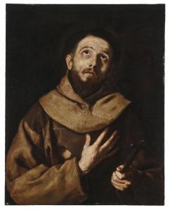 De RIBERA Jusepe 1588-1652,Saint Francis in prayer,1648,Palais Dorotheum AT 2024-04-24
