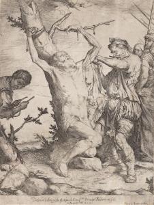 De RIBERA Jusepe 1588-1652,The Martyrdom of St. Bartholomew,1624,Swann Galleries US 2024-04-18