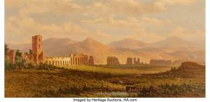 de RICHARDS Frederick Bourg 1822-1903,Classical Ruins,Heritage US 2021-11-11
