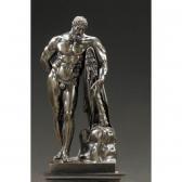 de ROSSI Angelo 1671-1715,a bronze figure of the farnese hercules,Sotheby's GB 2004-07-09