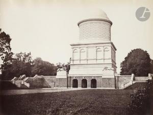DE ROSTAING Henri Charles Emmanuel 1824-1885,Mausolée dans le parc,1860,Ader FR 2019-11-07