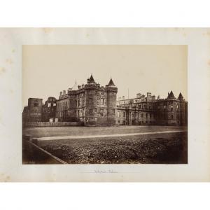 DE ROSTAING Marquis,Edinburgh Holyrood Palace,c.1860,Lyon & Turnbull GB 2017-05-17