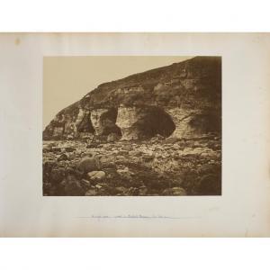 DE ROSTAING Marquis,Isle of Arran King's Cove, Grotte de Robert Br,c.1860,Lyon & Turnbull 2017-05-17