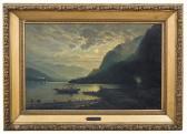 de RUBELLI Giuseppe 1844-1916,Notturno sul lago,Meeting Art IT 2015-03-07
