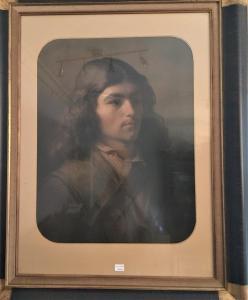DE RUDDER Louis Henri 1807-1876,Portrait de jeune homme,De Maigret FR 2020-09-07