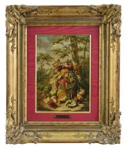 DE SAINT ANDRE Simon Bernard 1613-1677,Natura morta con cacciagione e frutti in un bosc,Meeting Art 2019-01-05